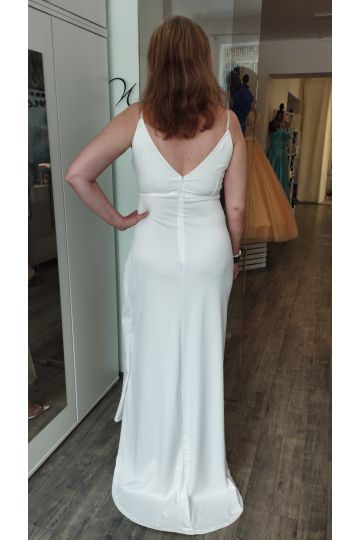 Dámské společenské dlouhé šaty ZARA ivory