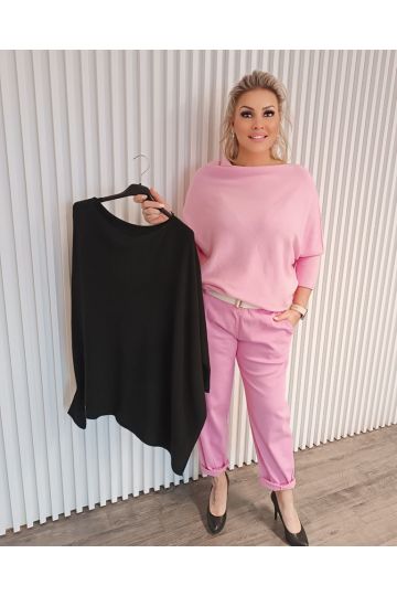 Dámský asymetrický svetr  Dubaj v různých barvách