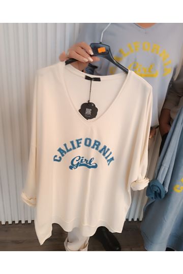 Dámské elastické bavlněné tričko Skotsko