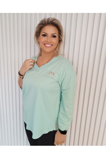 Dámské tričko  Izabel pro dámy s větší velikostí