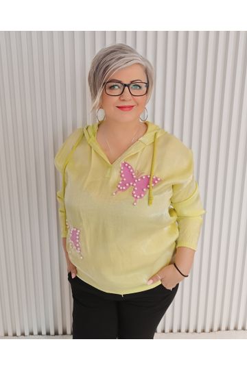 Dámská halenka s kapucí Kaja ve více barvách