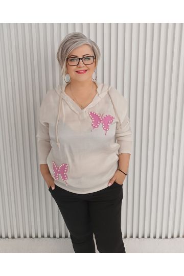 Dámská halenka s kapucí Kaja ve více barvách