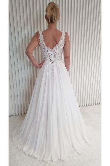 Dámské svatební bílé šaty JULIE značky DUBER