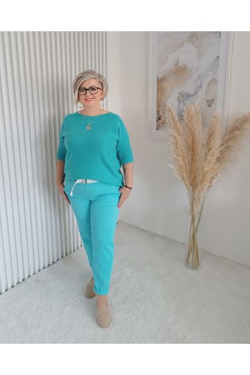 Dámské elastické kalhoty Elis značky Livans ve více barevných kombinacích