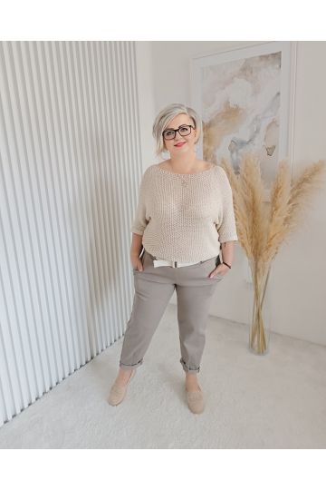 Dámské elastické kalhoty Elis značky Livans ve více barevných kombinacích