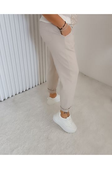 Dámské elastické kalhoty Elis značky Livans ve více barevných kombinacích