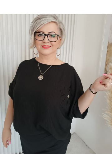 Dámský letní komplet Týna v černé barvě