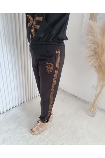 Dámská černá souprava Bondy značky Paparazzi Fashion