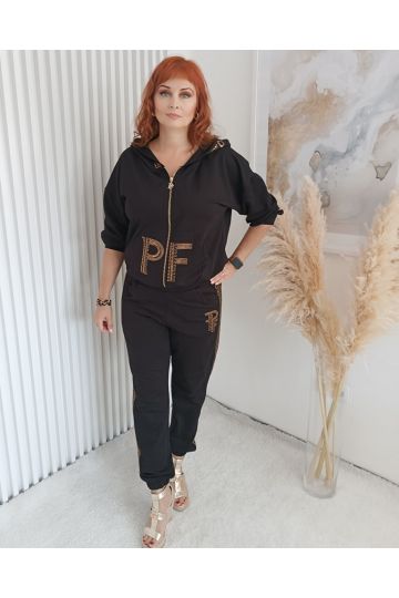 Dámská černá souprava Bondy značky Paparazzi Fashion