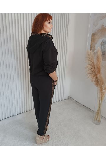 Dámská černá souprava Bondy značky Paparazzi Fashion