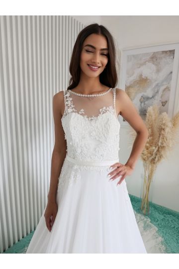 Dámské svatební šaty IVETA francouzské značky CYMBELINE