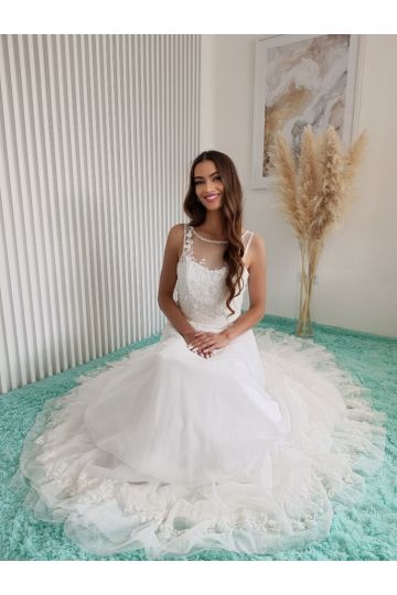 Dámské svatební šaty IVETA francouzské značky CYMBELINE