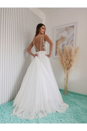 Dámské svatební šaty IVETA francouzské značky