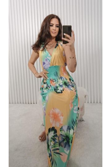 Dámské dlouhé letní šaty Terka , dovoz Itálie