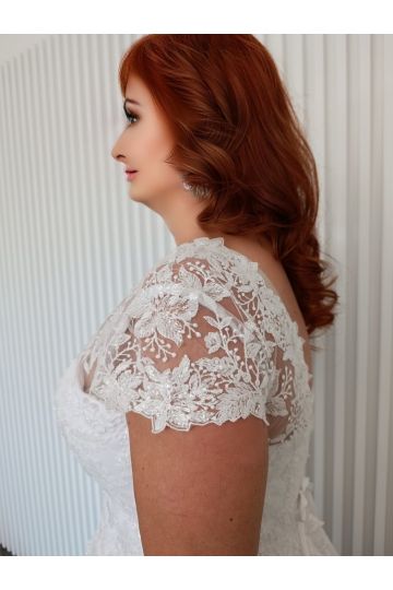 Dámské svatební dlouhé bílé šaty NINA značky NATALI