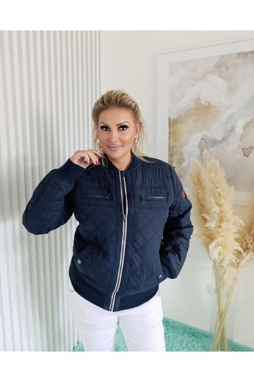 Dámská prošívaná bunda STELLA, bomber italského stylu