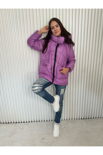 Dámská zimní bunda Mila s rukavicemi, pohodlí, styl a funkčnost v italském stylu