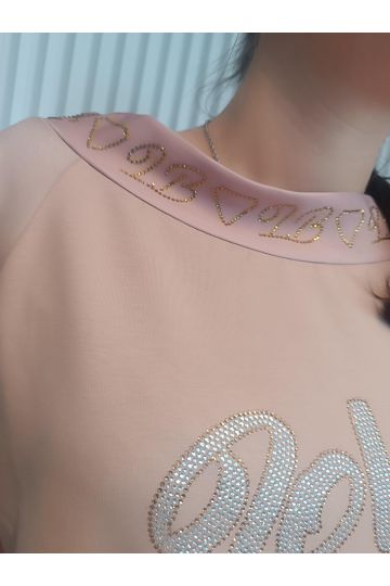 Dámské luxusní béžové šaty Natali značky Lola Bianka