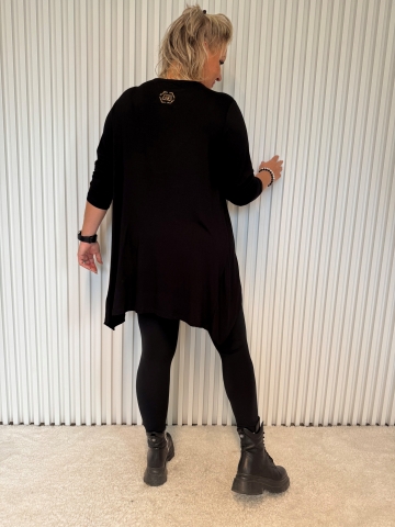 Dámská tunika značky Paparazzi Fashion v hnědé a černé barvě