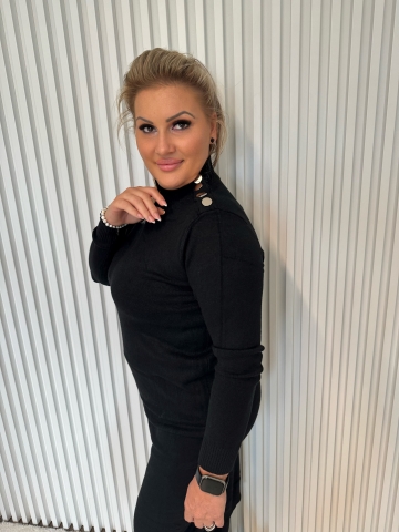 Dámské dlouhé úpletové šaty Reha v různých barvách