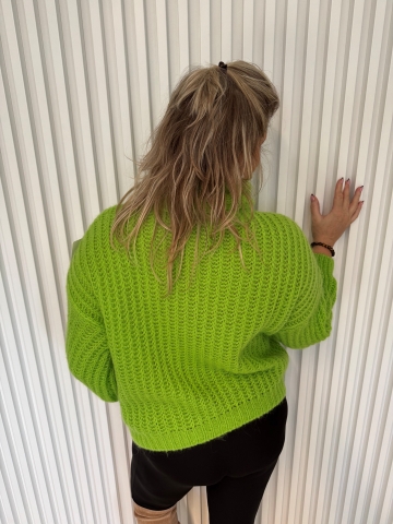 Dámský zelený rolák Jana