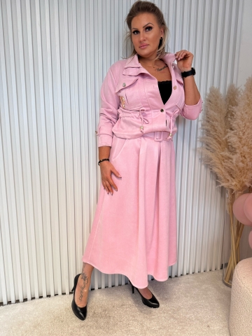 Dámská růžová souprava Carol značky Paparazzi Fashion