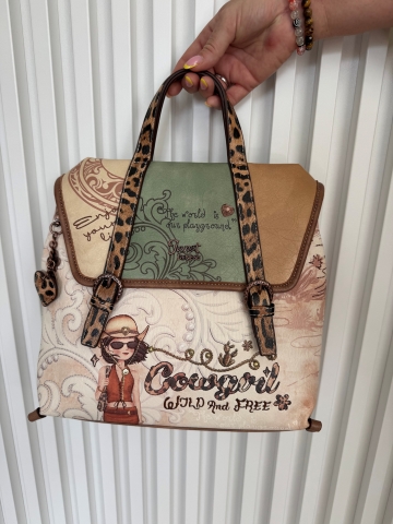 Dámský vícebarevný batoh Malaga značky Janet