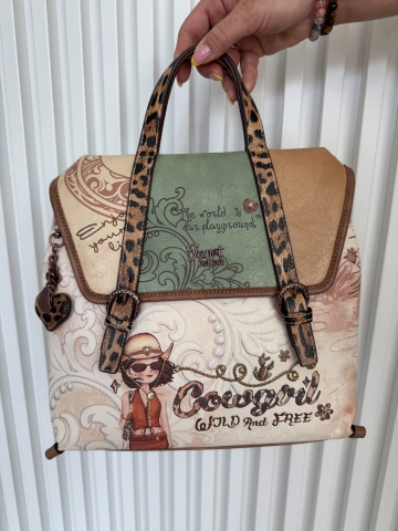 Dámský vícebarevný batoh Malaga značky Janet