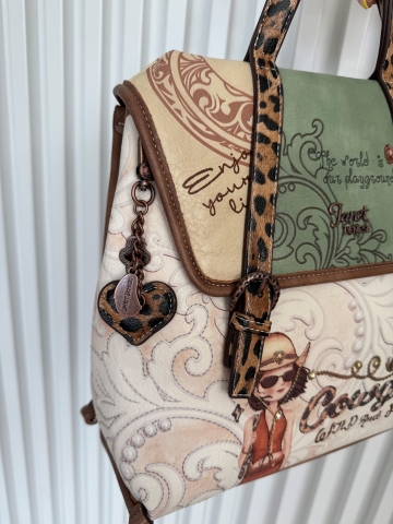 Dámský vícebarevný batoh Malaga značky Janet