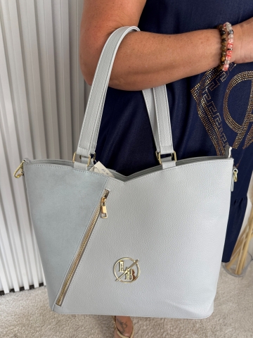 Dámská modrá kabelka Bravo značky Laura Biaggi