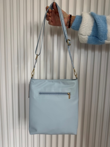 Dámská modrá crosby kabelka Tenny značky Laura Biaggi