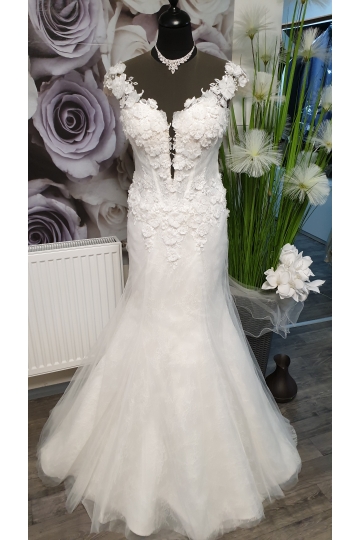 Dámské svatební krémové...