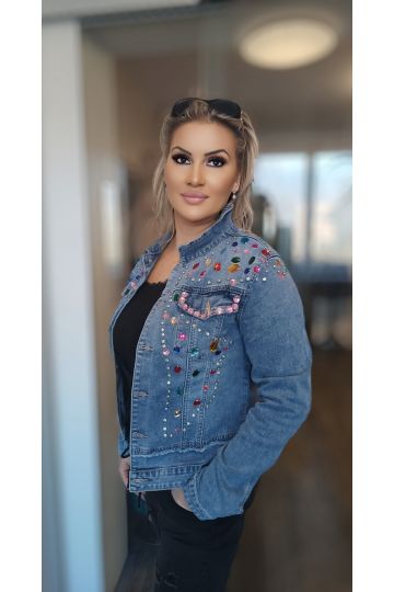 Dámská luxusní džínová bunda Arnica